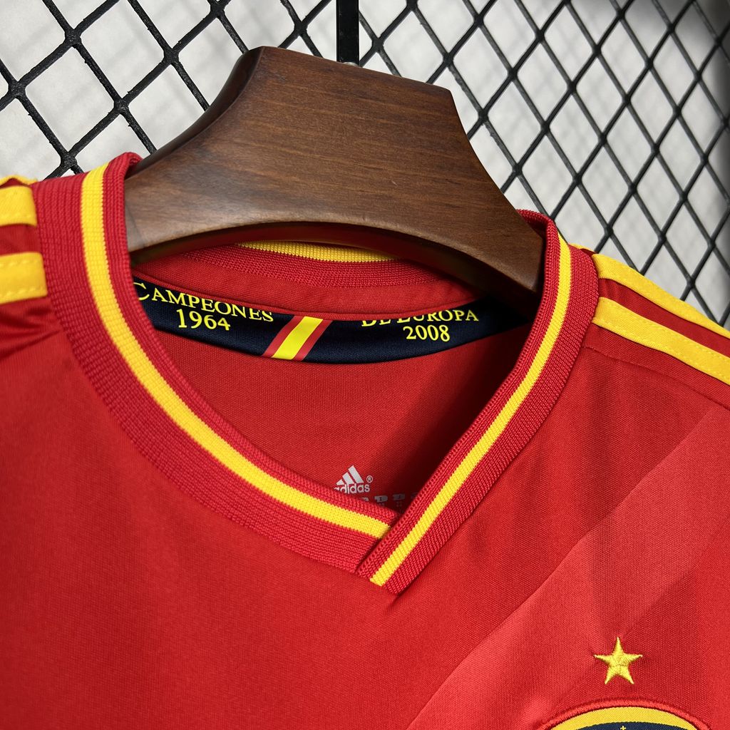 2012 Retro Spain Home Football Shirt Kids Size