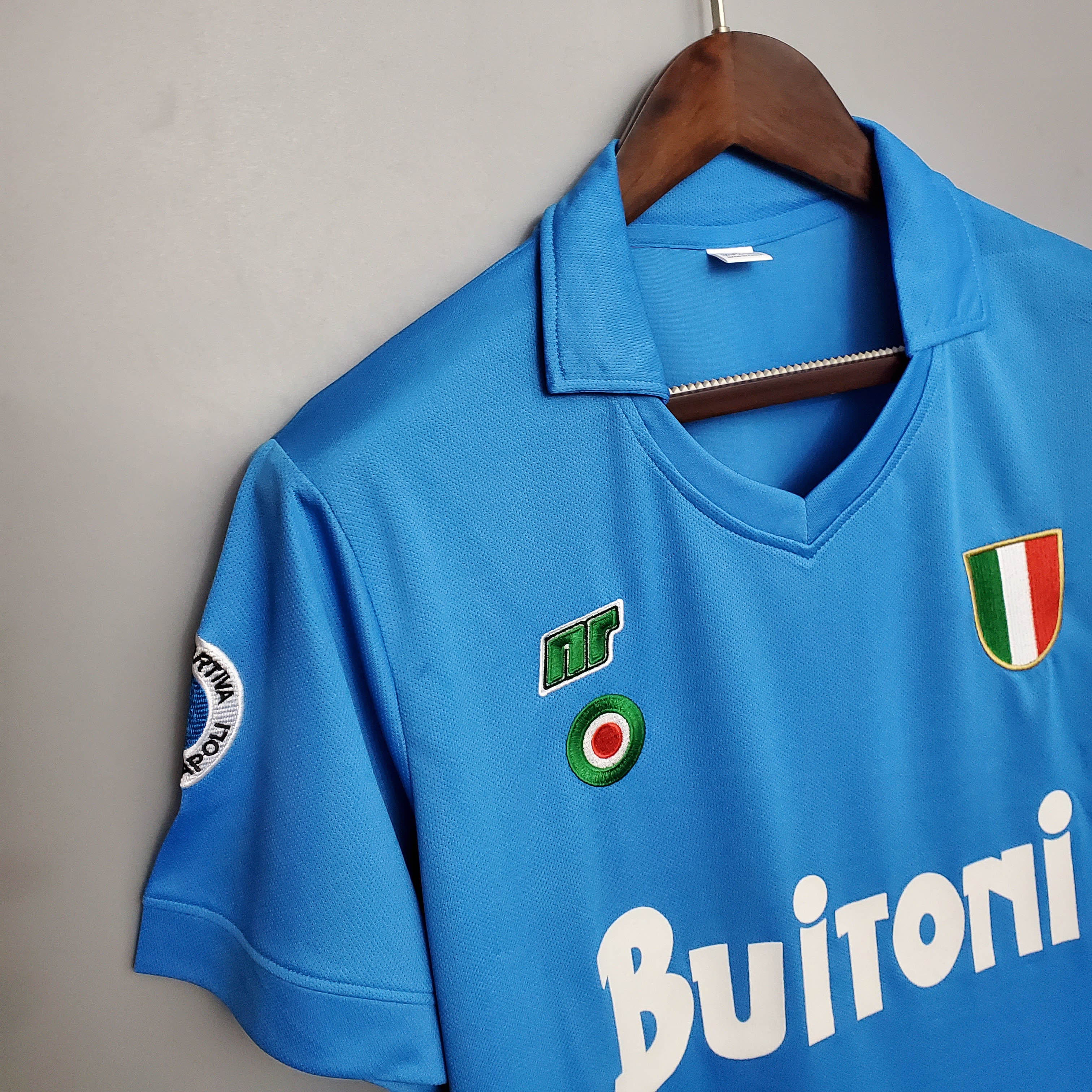1987/1988 Retro Napoli Home Football Shirt
