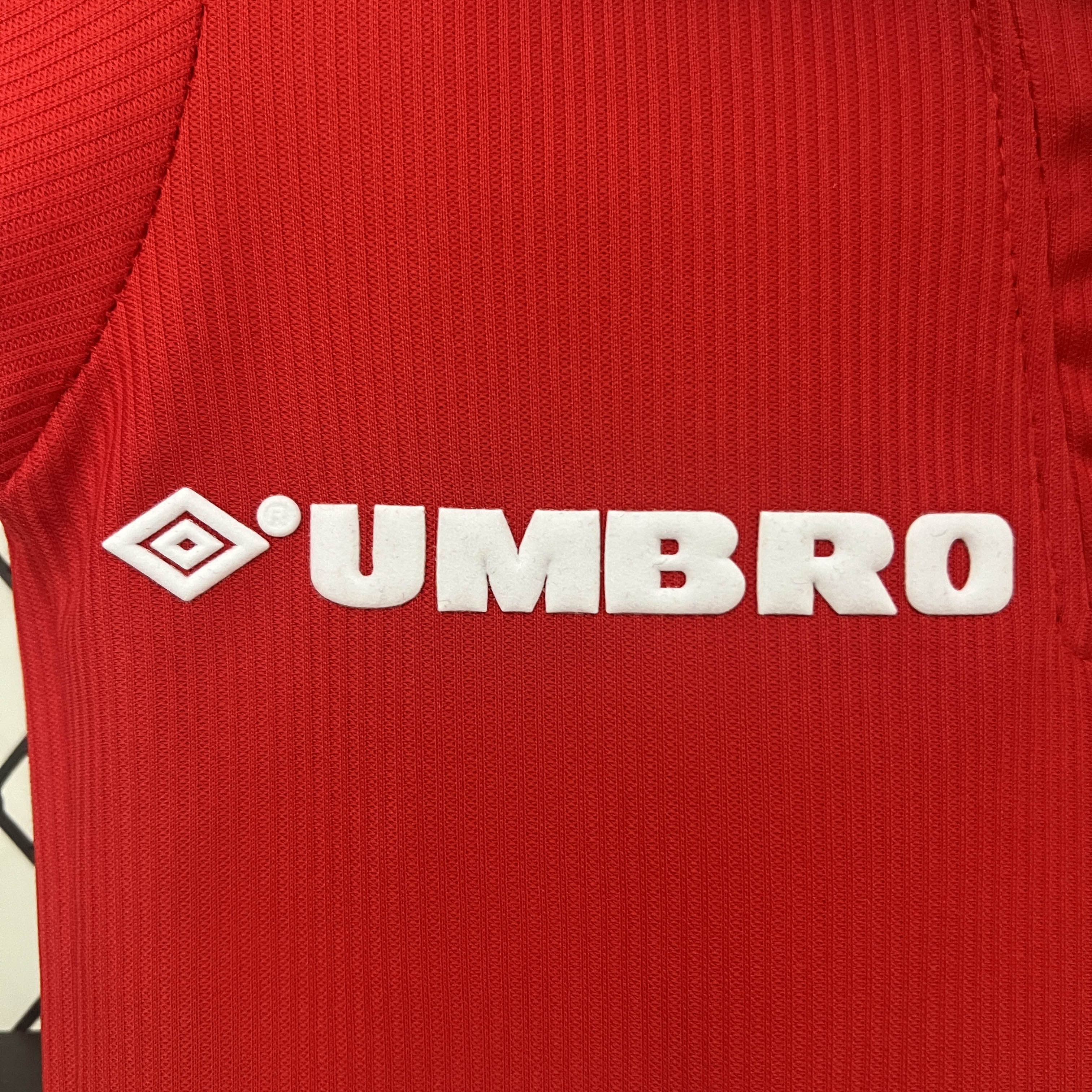 1998/1999 Retro Manchester United Home Football Shirt Kids Size