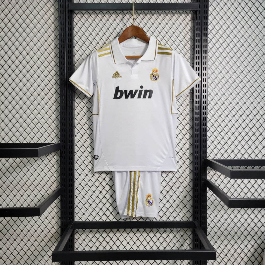 2011/2012 Retro Real Madrid Home Football Shirt Kids Size
