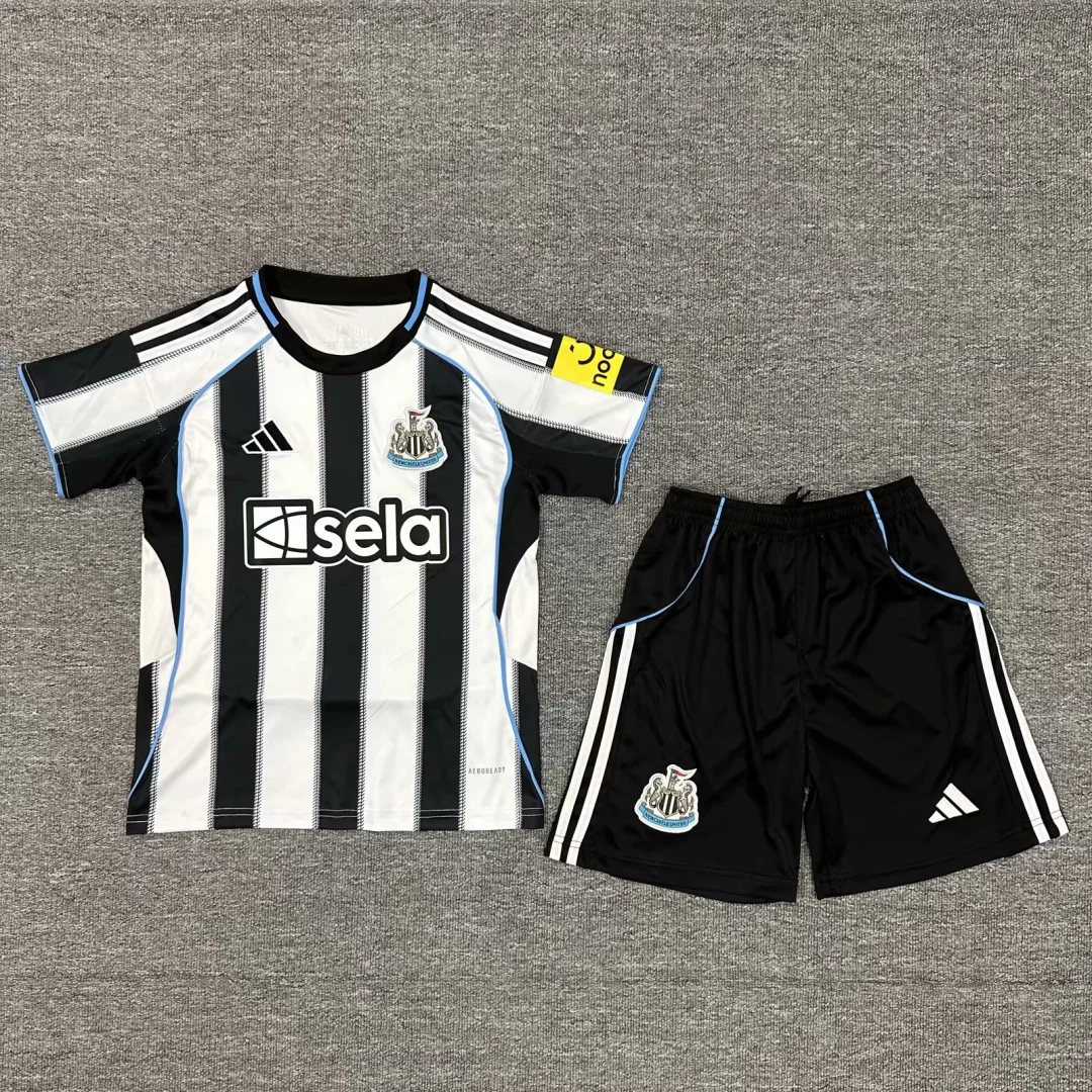 2025/2026 Newcastle United HomeFootball Shirt Kids Size 1:1 Thai Quality