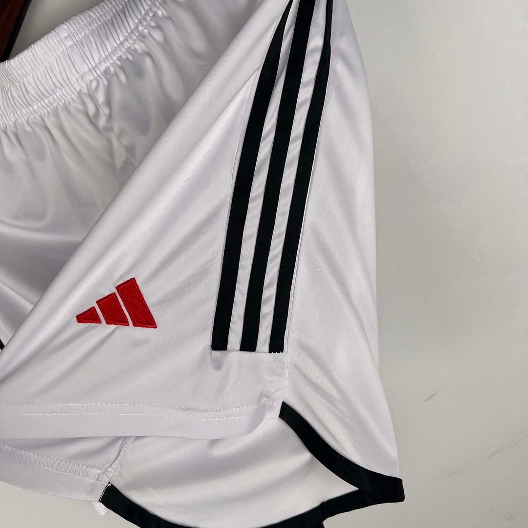 2023/2024 Manchester United Home White Shorts