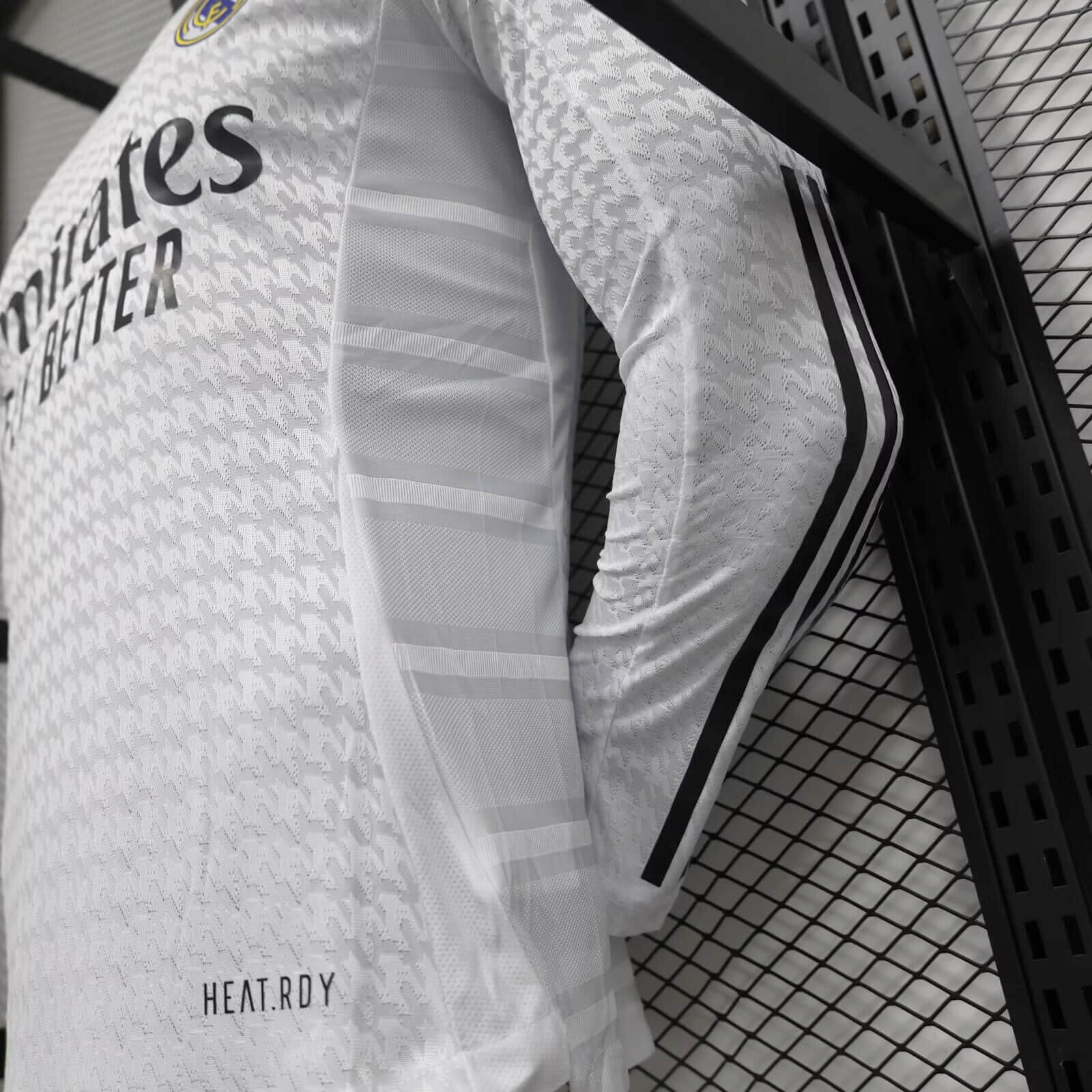 2024/2025 Long Sleeve Player Version Real Madrid Home Football Shirt