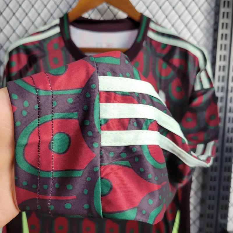 2024 Long Sleeve Mexico Home Football Shirt