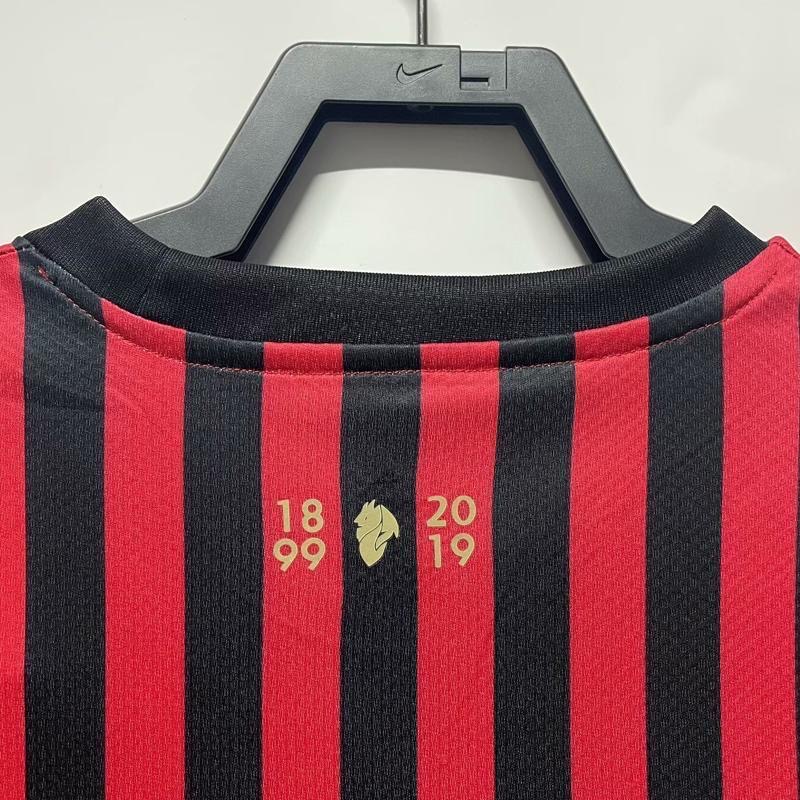 1899/2019 Retro AC Milan 120th Anniversary Edition Football Shirt 1:1 Thai Quality