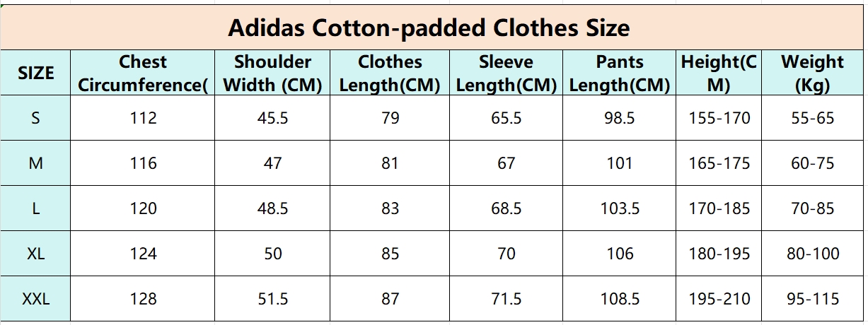 2024 Germany Winter Warm Cotton Coat White/Black/Blue