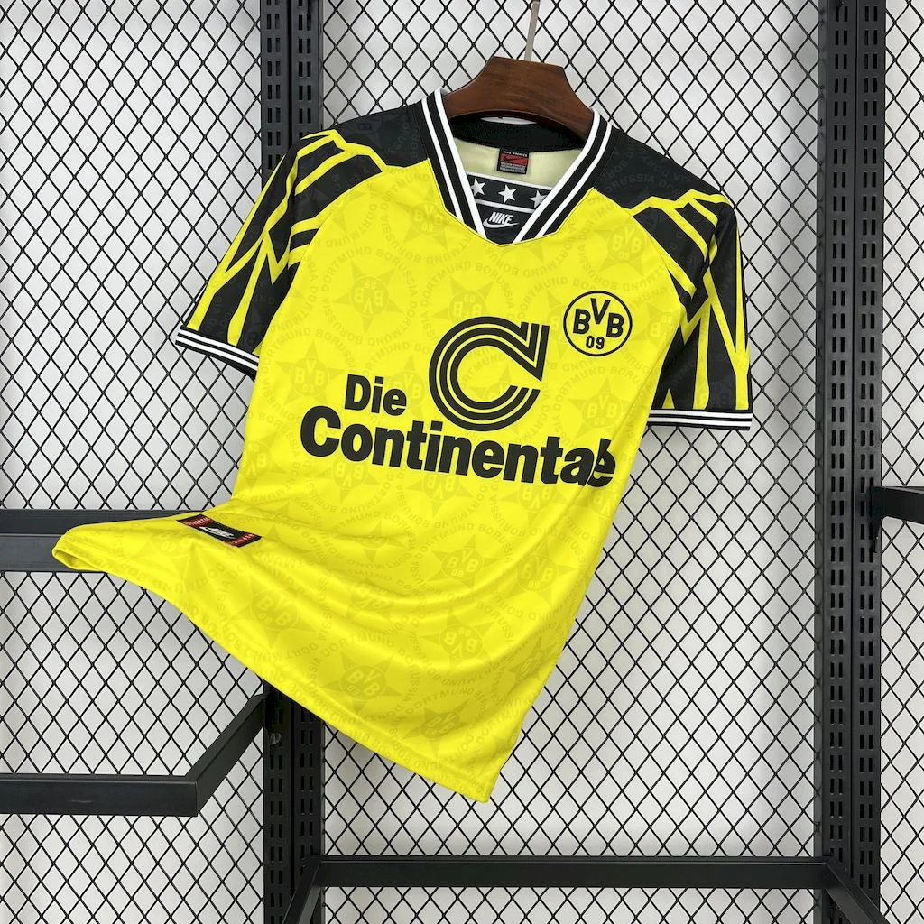 1994/1995 Retro Dortmund Home Football Shirt 1:1 Thai Quality