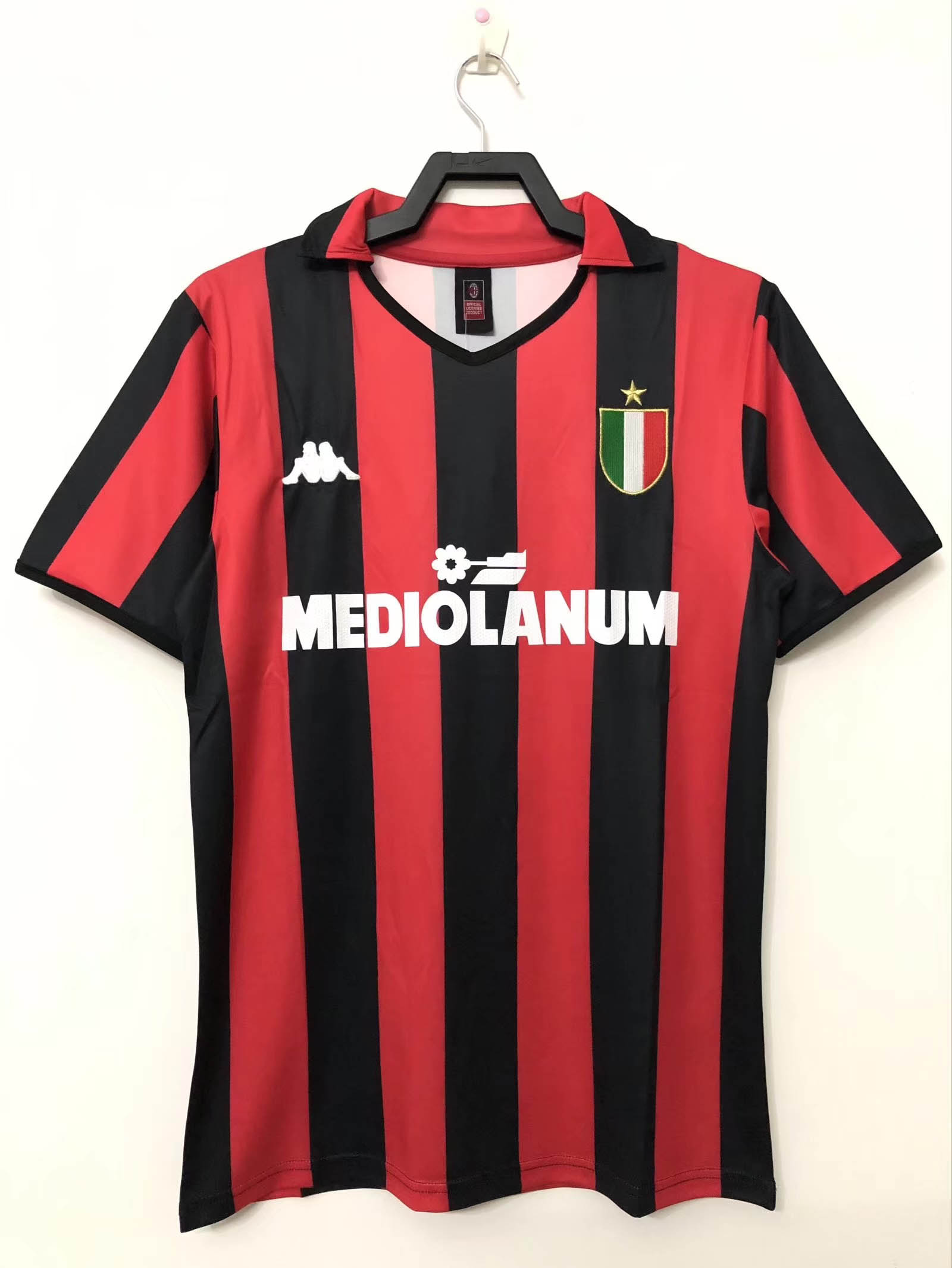 1988/1989 Retro AC Milan Home Football Shirt