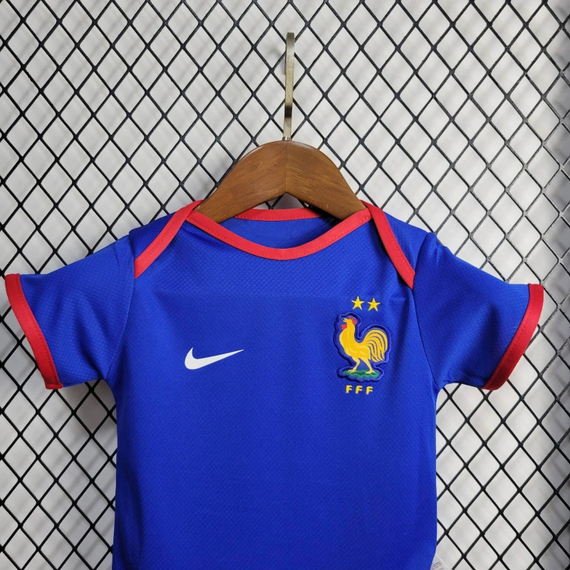 2024 France Home Football Shirt Baby Size