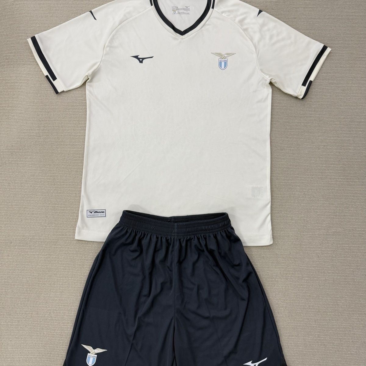 2025/2026 Lazio Away Football Shirt Kids Size 1:1 Thai Quality