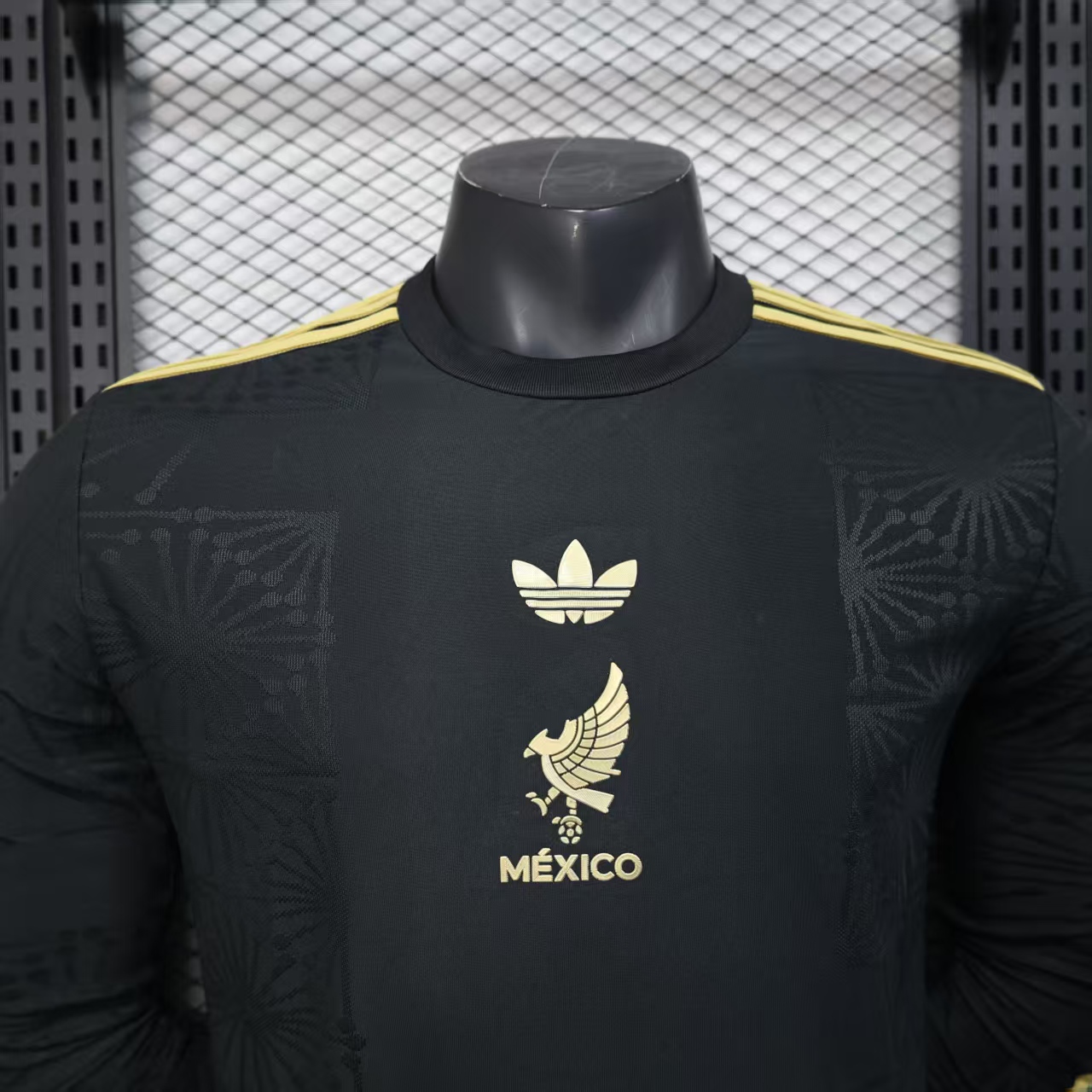 2025/2026 Player Version Long Sleeve Mexico Gold Cup Edition Football Shirt