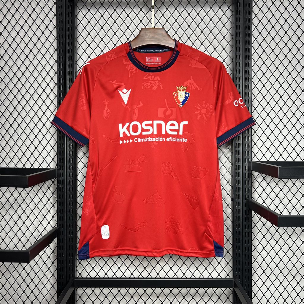2024/2025 Osasuna Home Football Shirt