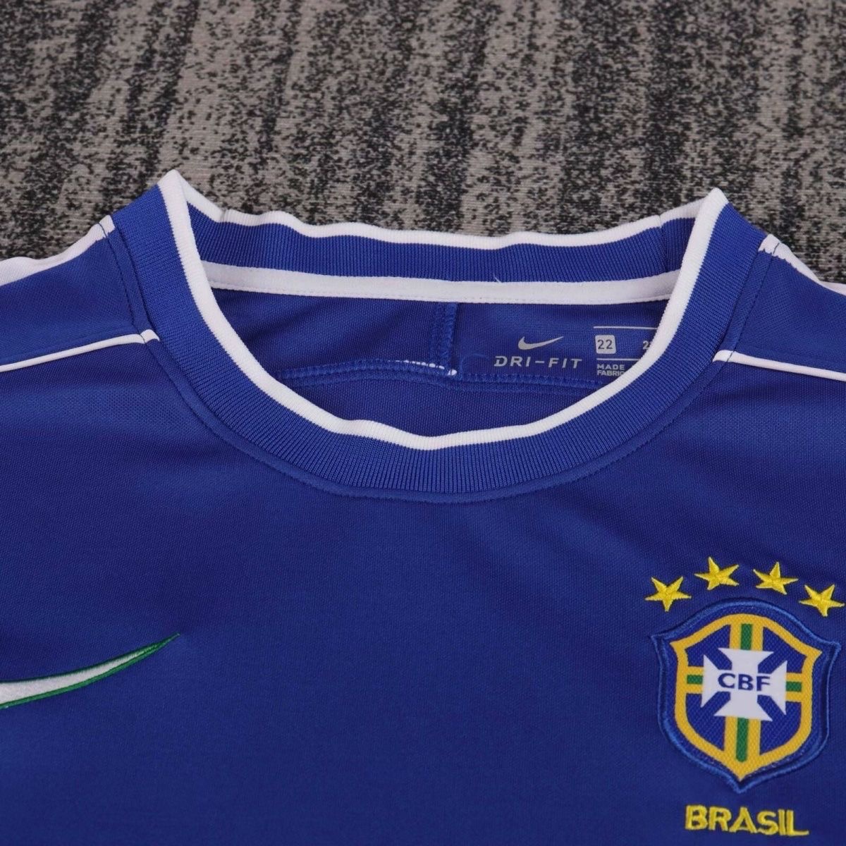 1998 Retro Brazil Away Football ShirtKids size 1:1 Thai Quality!