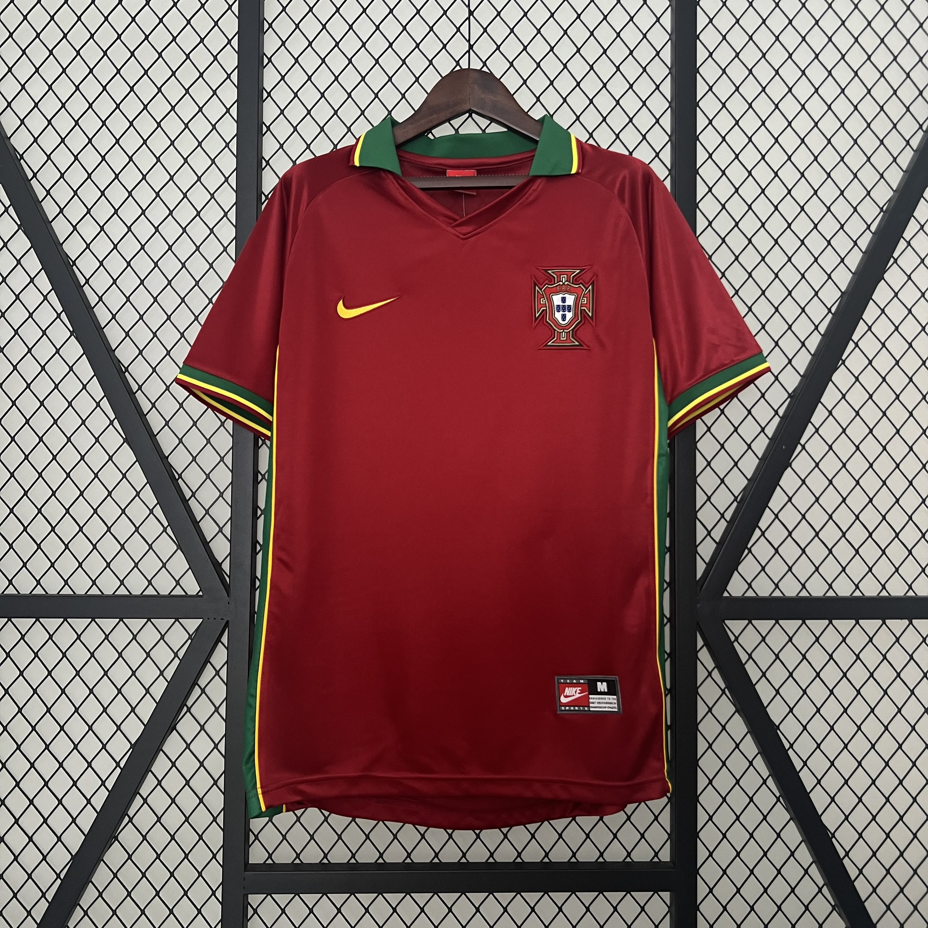 1997 Portugal Home Football Shirt