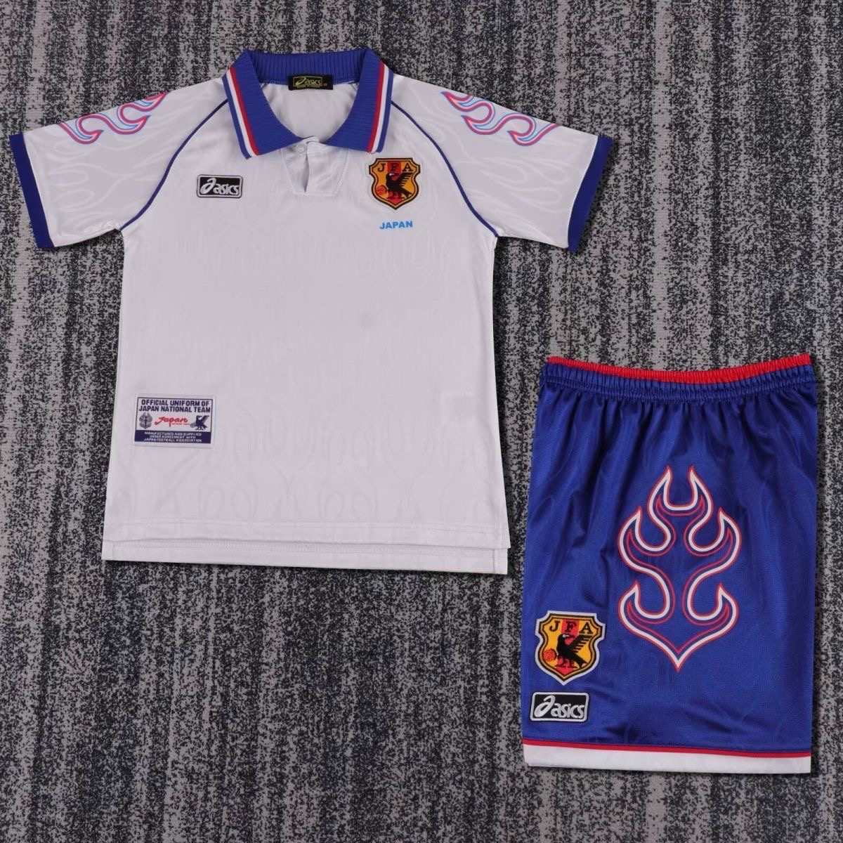 1998 Retro Japan Away Football Shirt Kids Size 1:1 Thai Quality