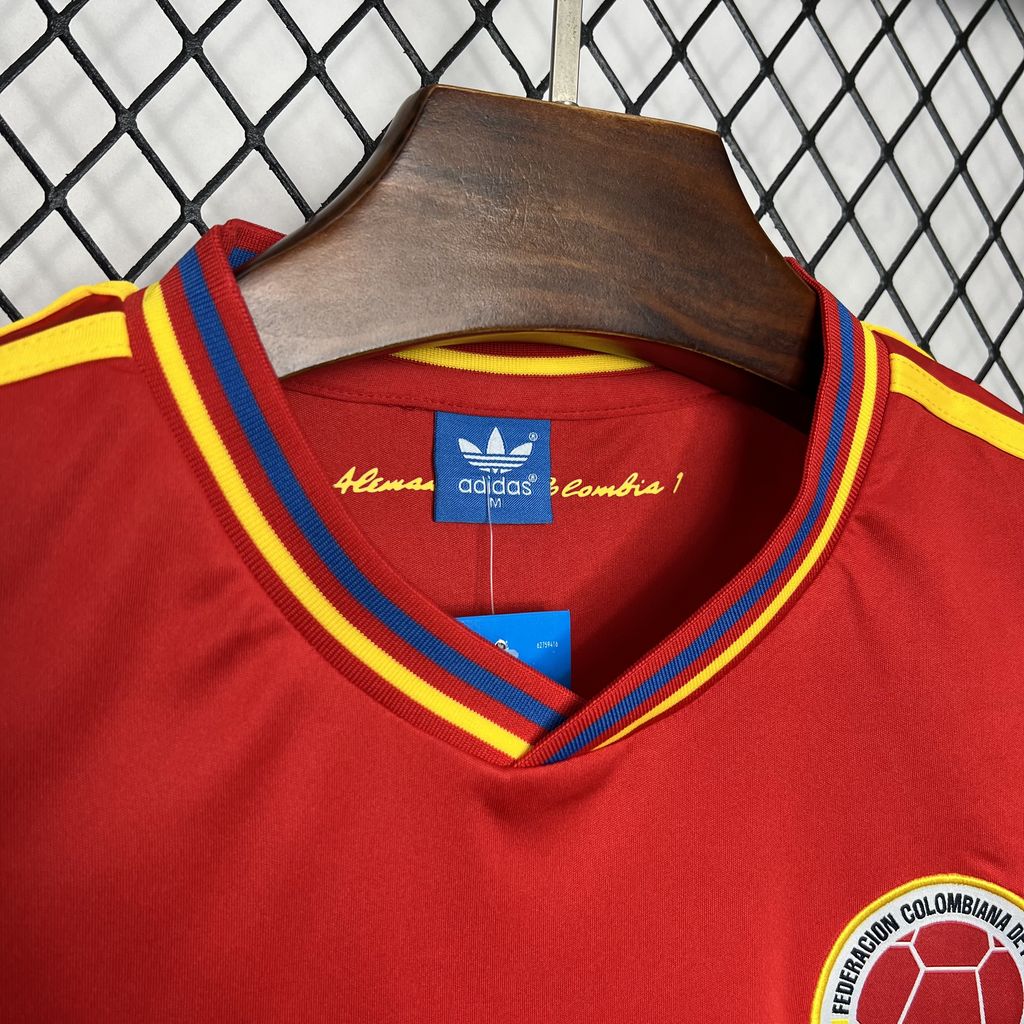 1990 Retro Colombia Home Football Shirt