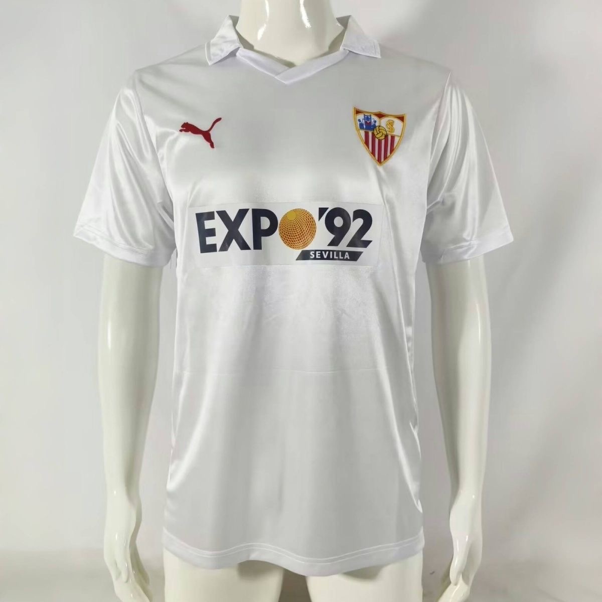 1987/1990 Retro Sevilla Home Football Shirt 1:1 Thai Quality