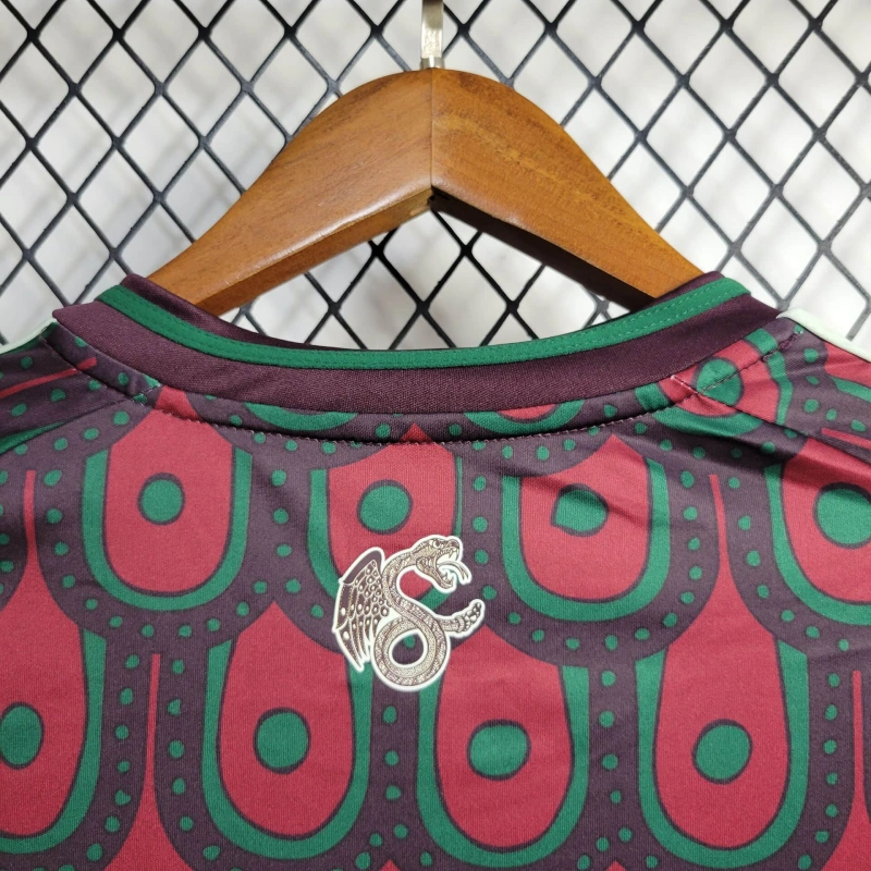 2024 Long Sleeve Mexico Home Football Shirt
