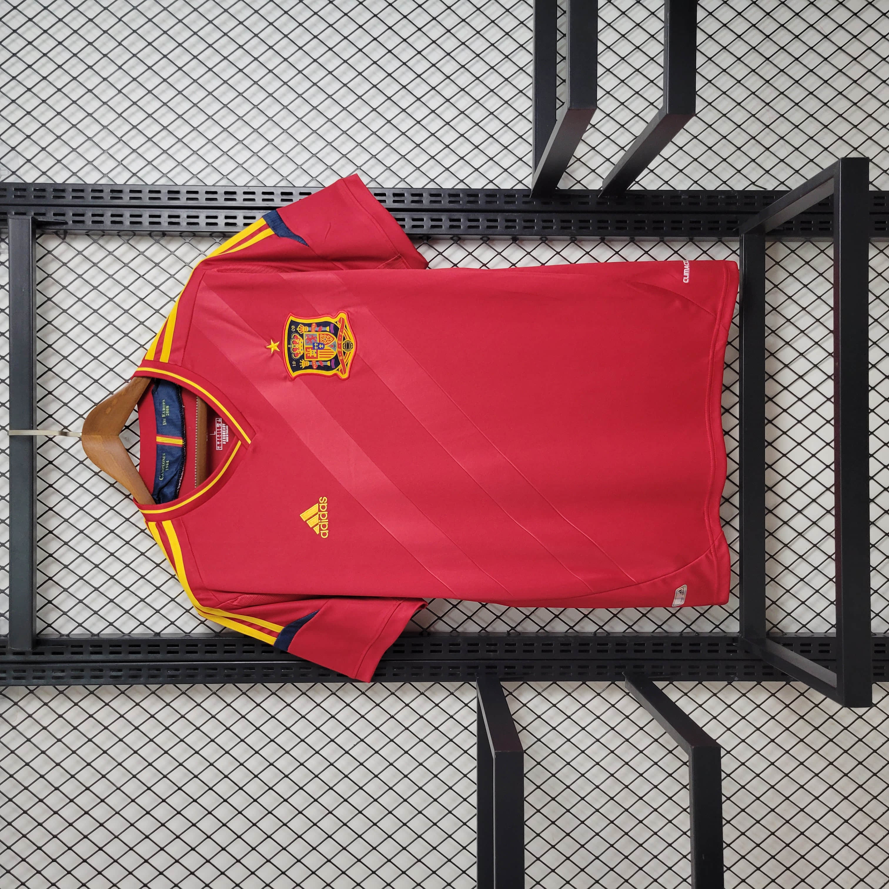 2012 Retro Spain Home Football Shirt