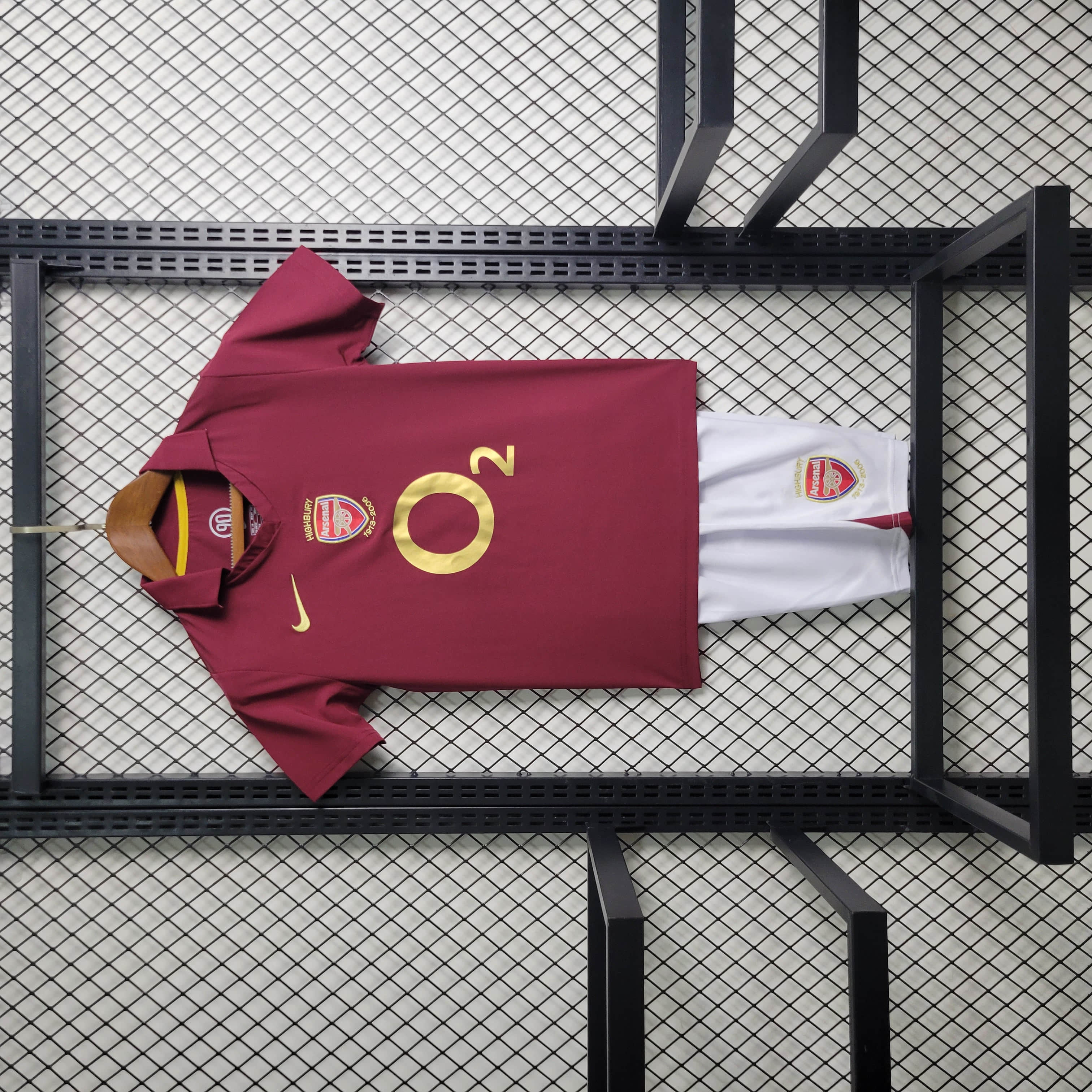 2005/2006 Retro Arsenal Home Football Shirt Kids Size