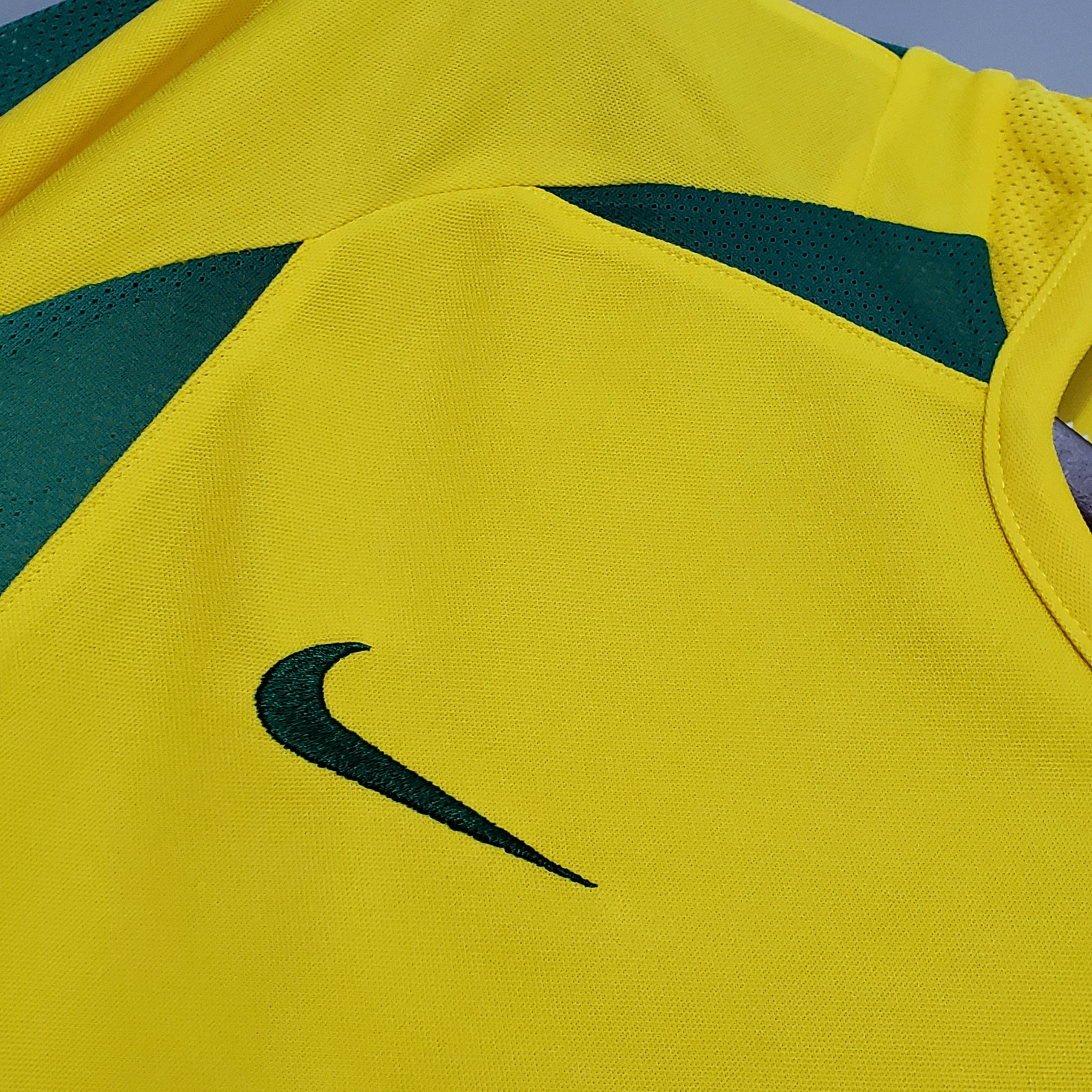 2002 Retro Brazil Home Football Shirt