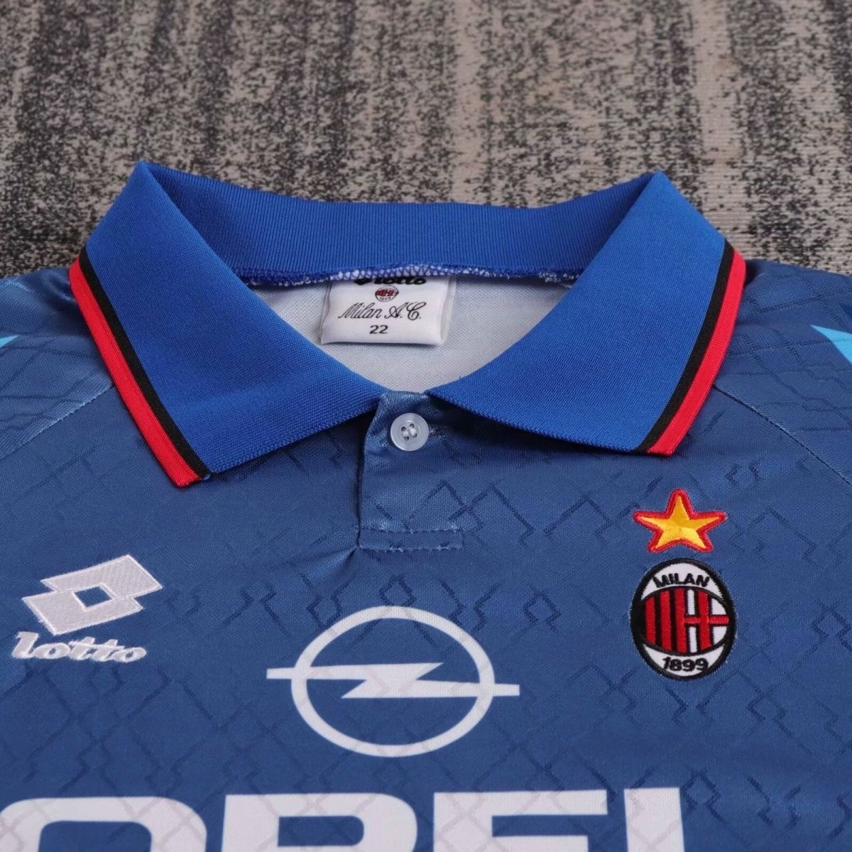 1995/1996 Retro Ac Milan Away FootballShirt Kids Size 1:1 Thai Quality