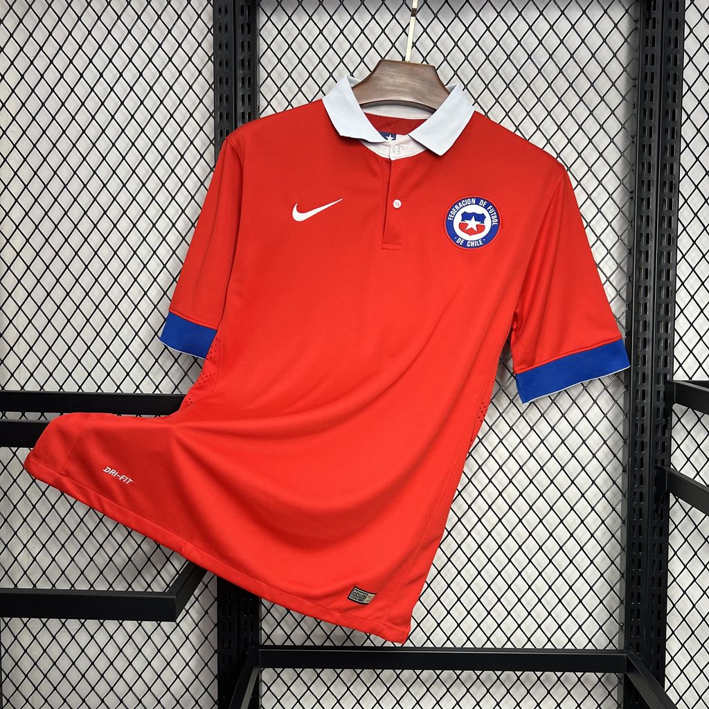 2015/2016 Retro Chile Home Football Shirt