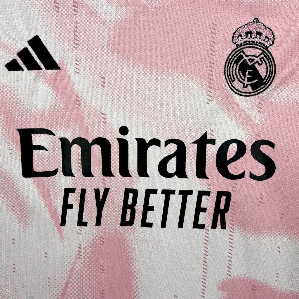2024/2025 Real Madrid Special Edition Pink Football Shirt
