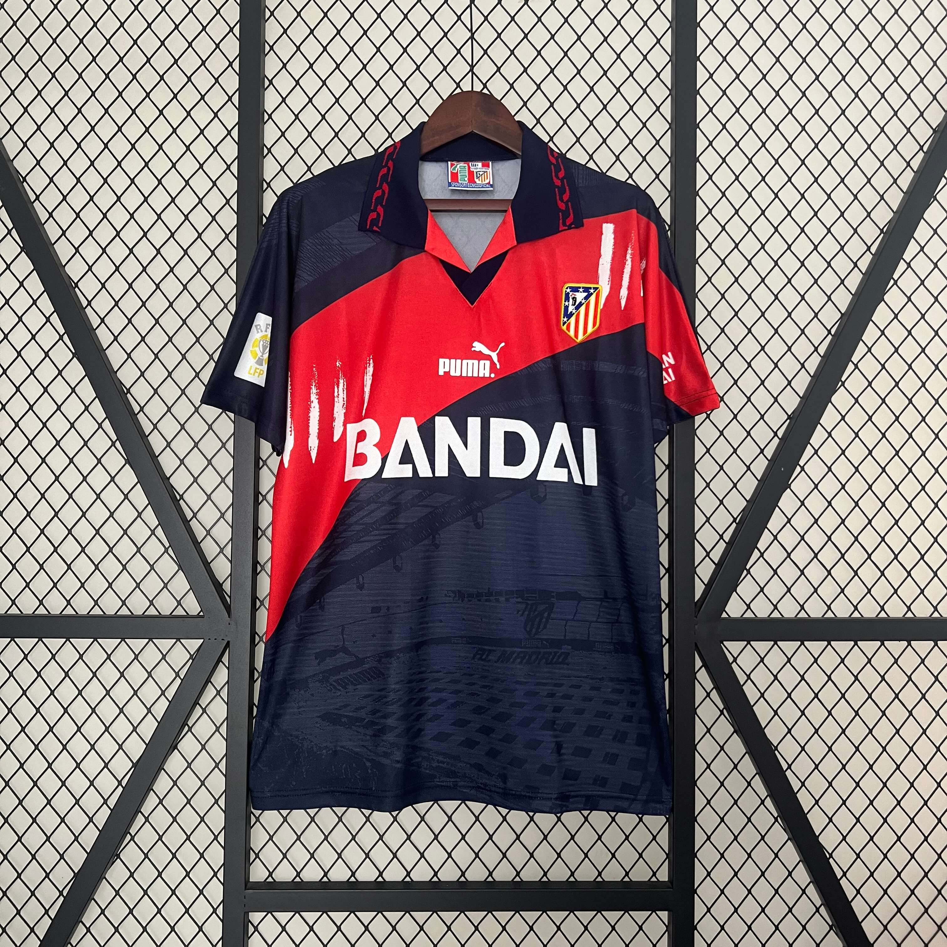 1996/1997 Retro Atletico Madrid Away Football Shirt
