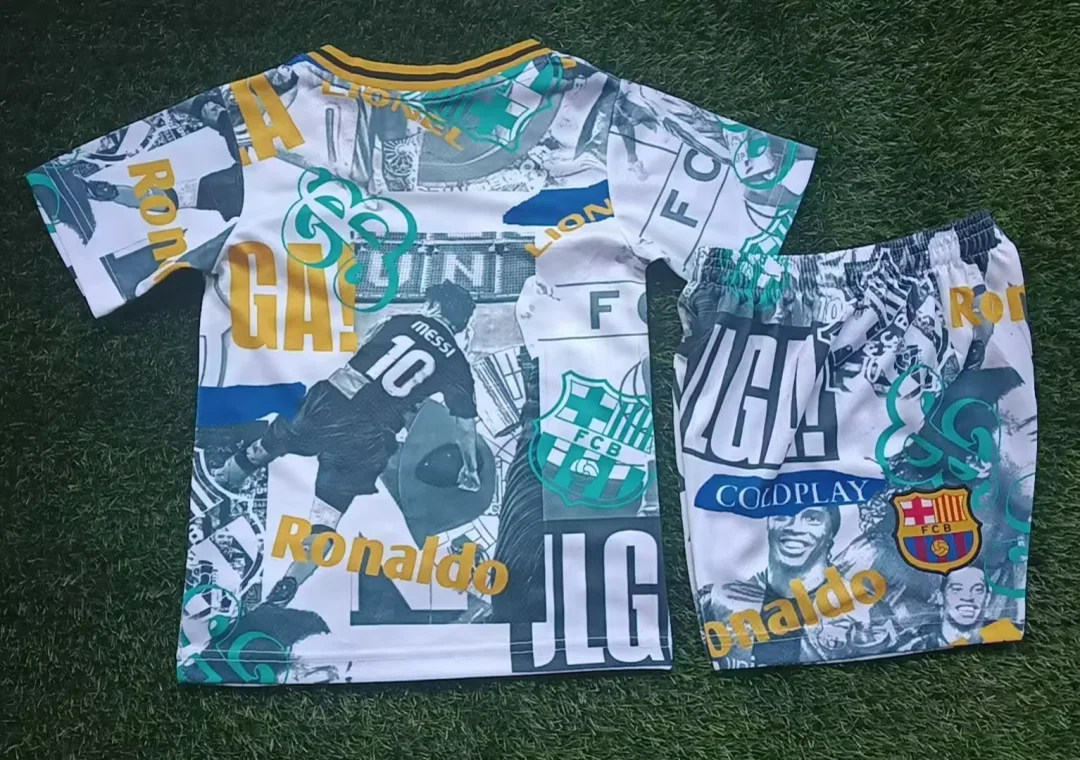 2025/2026 Barcelona Special EditionFootball Shirt Kids Size 1:1 Thai Quality