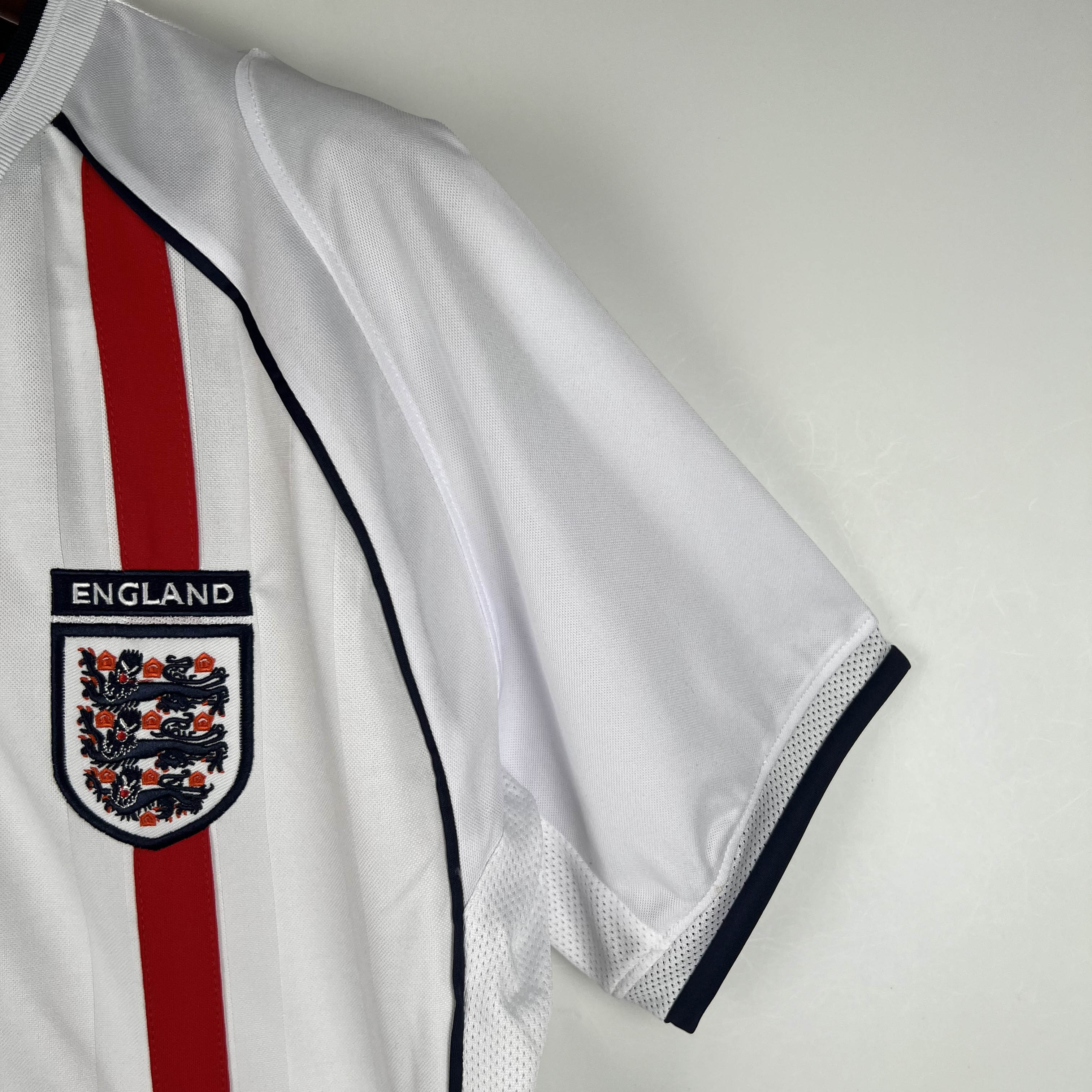 2002 Retro England Home Football Shirt
