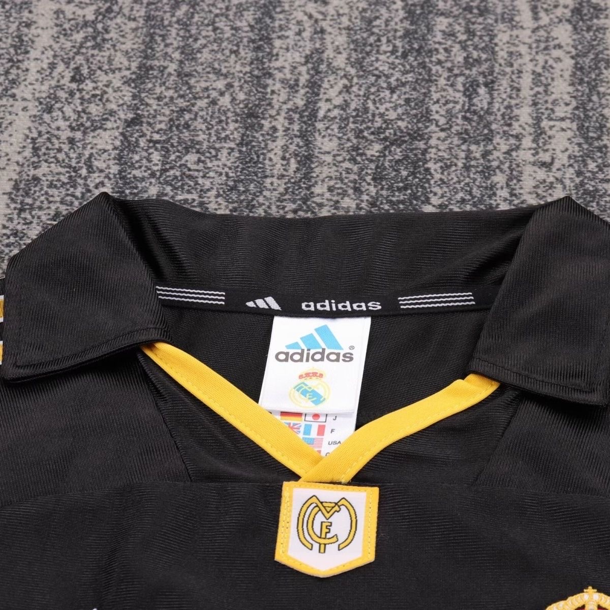 1999/2001 Retro Real Madrid AwayFootball Shirt kids size 1:1 Thai Quality