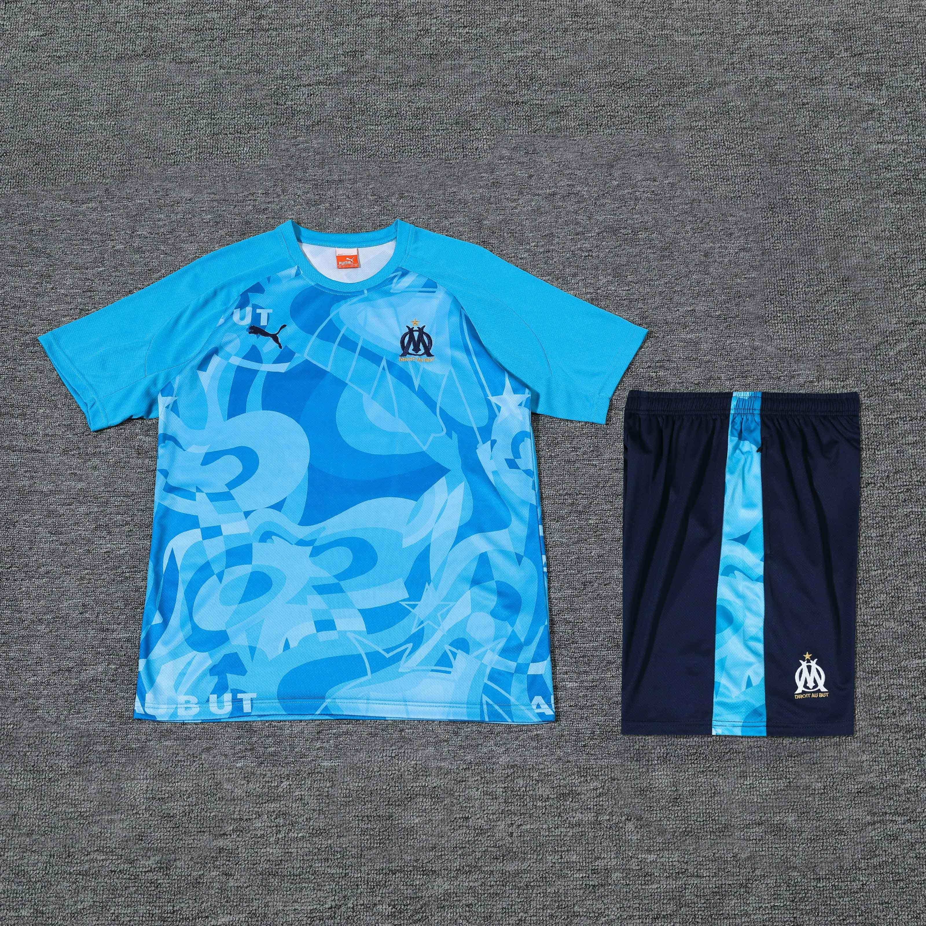 2024/2025 Olympique Marseille Training Wear Suit Shirt