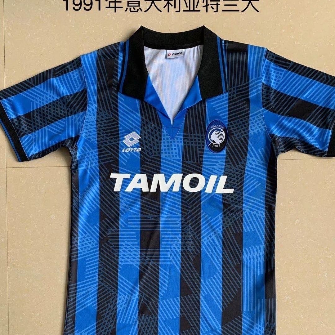 1991/1992 Retro Atalanta Home FootballShirt 1:1 Thai Quality