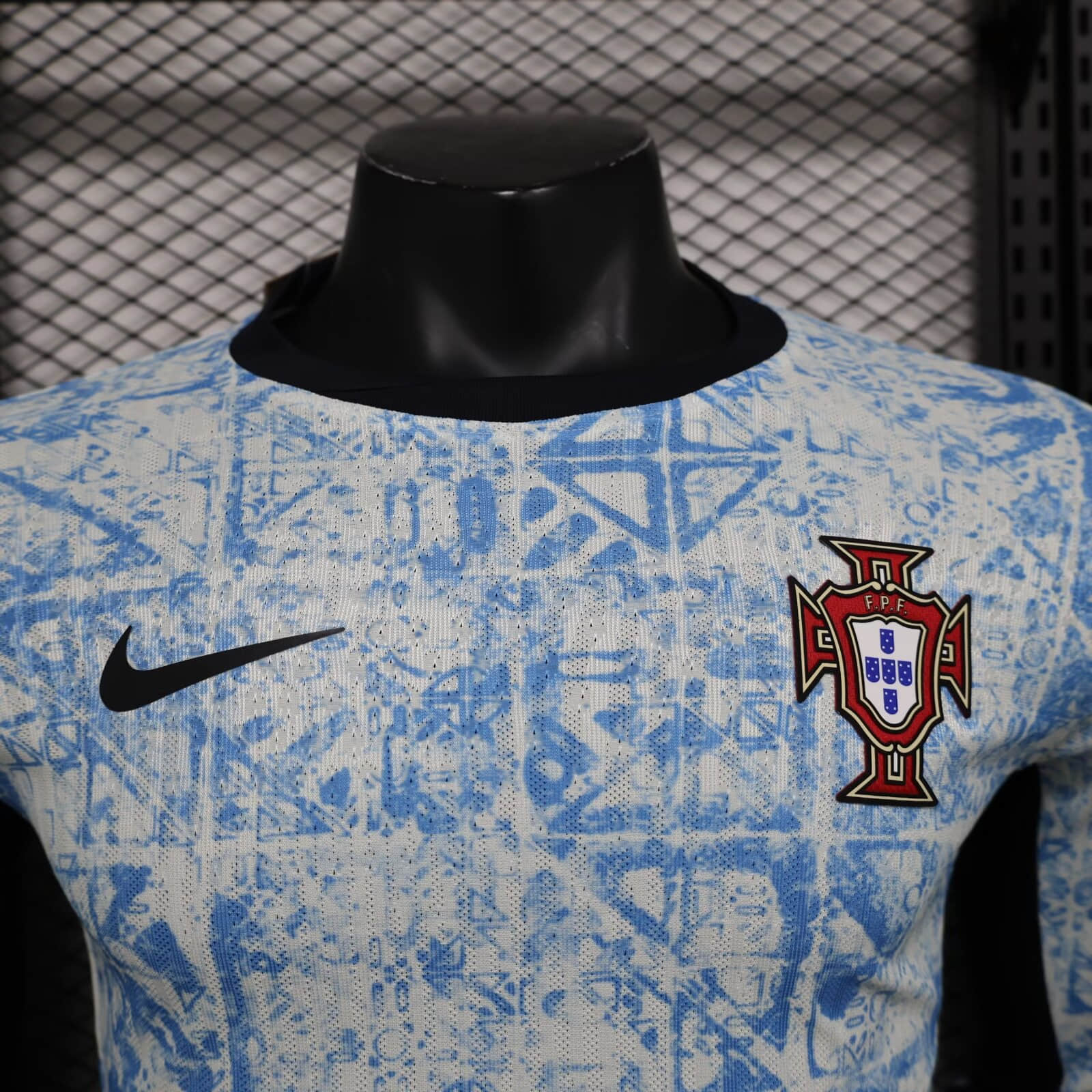 2024 Long Sleeve Player Version Portugal Away Football Shirt