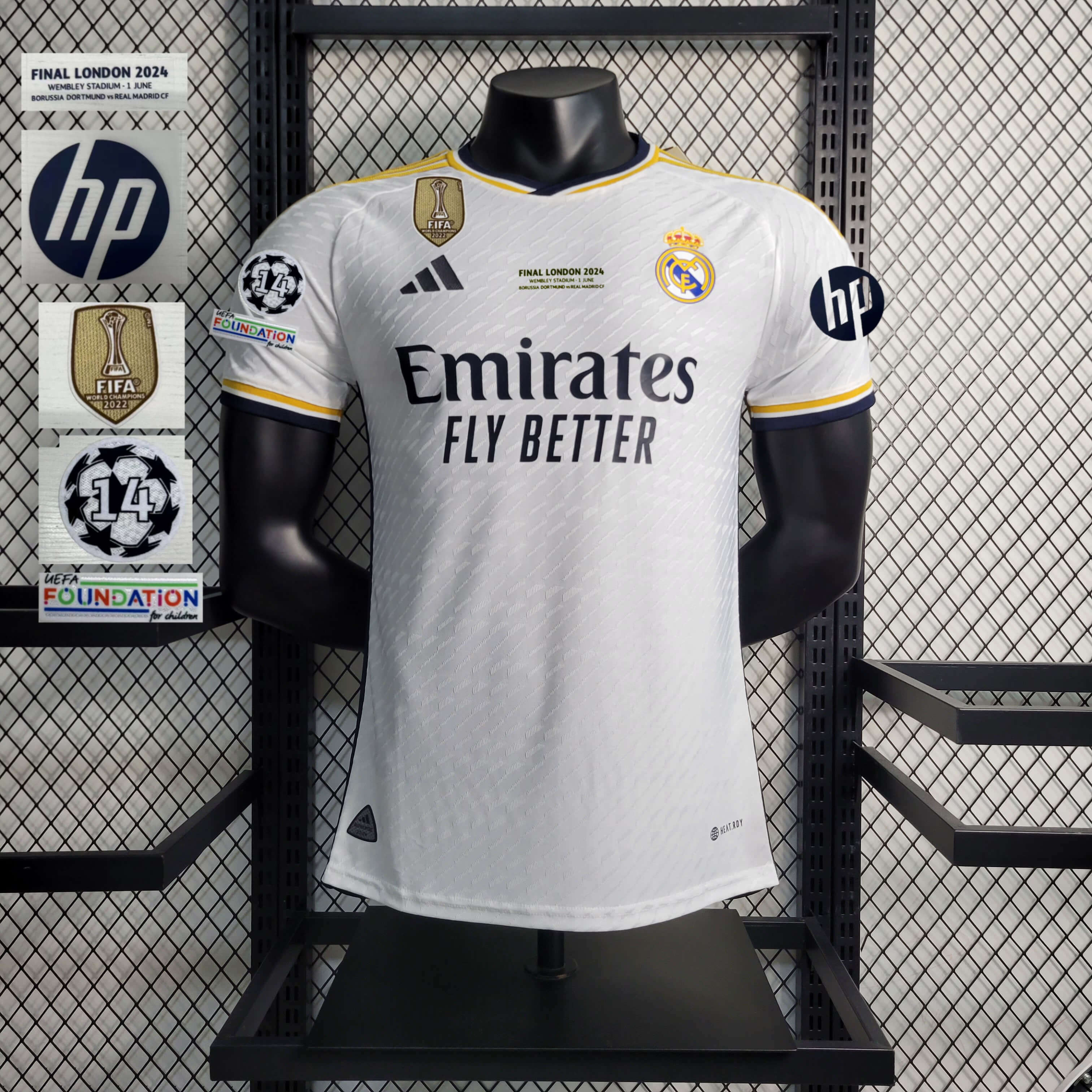 2023/2024 Player Version Real Madrid Home +HP