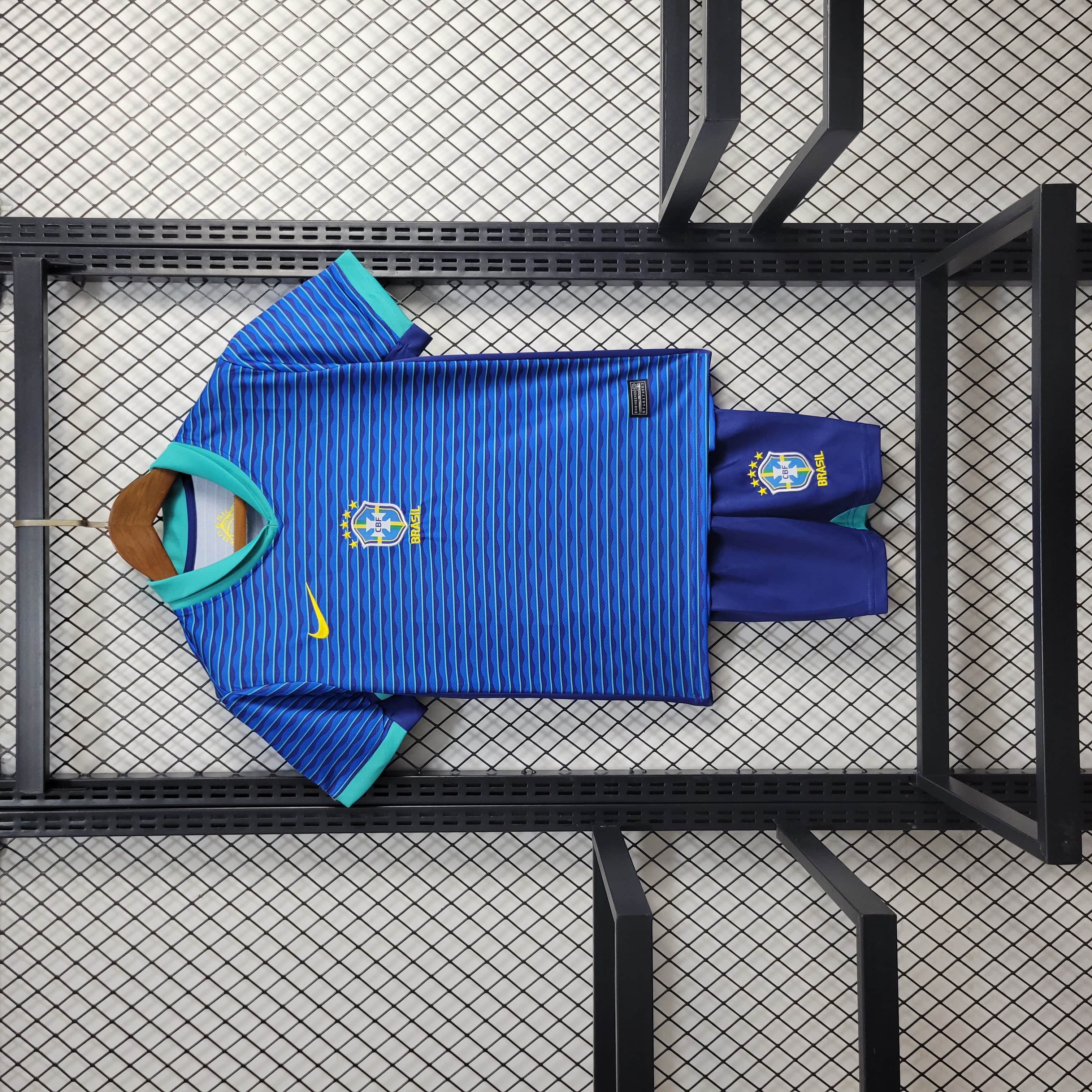 2024 Brazil Away Football Shirt Kids Size