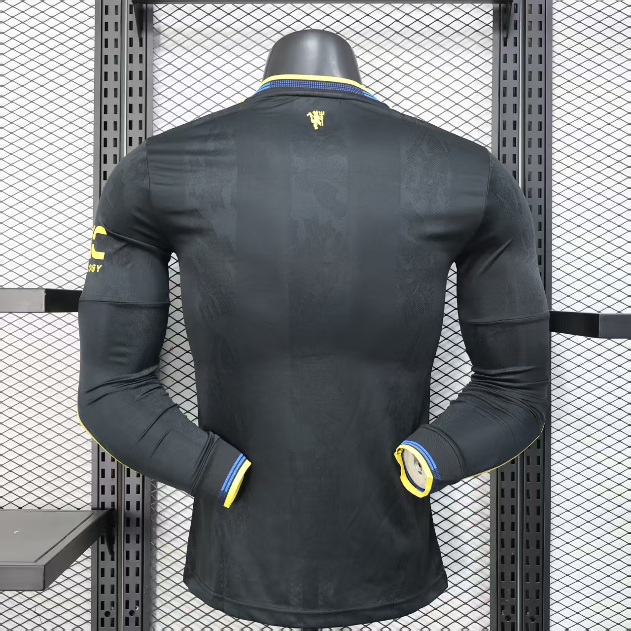 2025/2026 Long Sleeve Player Version Manchester City Away Football Shirt