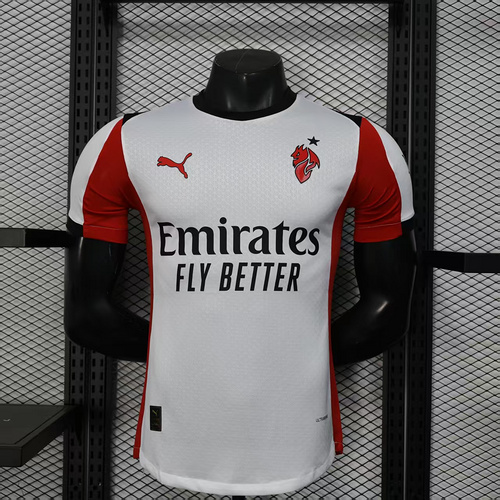 2025/2026 Player Version Ac Milan Away