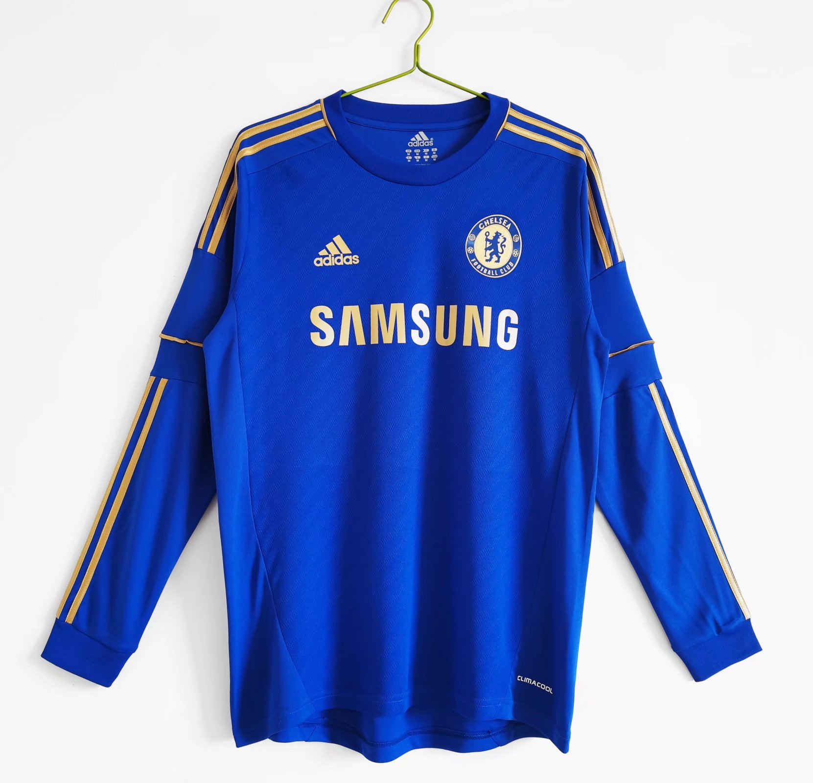2012/2013 Retro Long Sleeve Chelsea Home Football Shirt