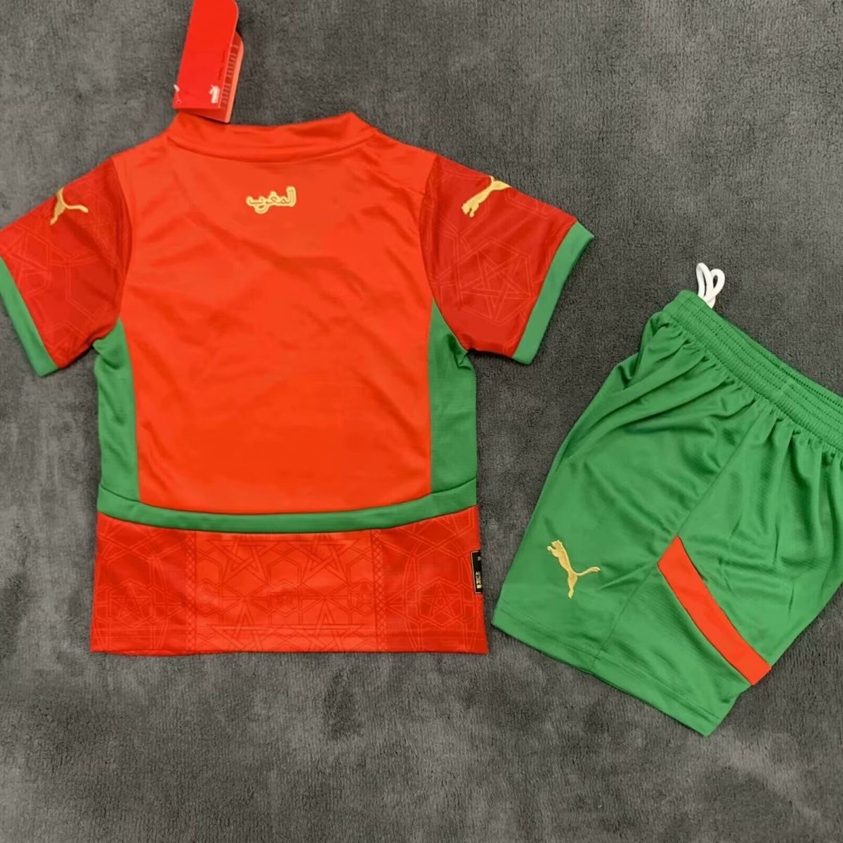 2024 Morocco Home Football shirt KidsSize 1:1 Thai Quality