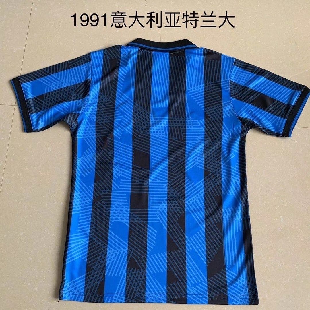 1991/1992 Retro Atalanta Home FootballShirt 1:1 Thai Quality