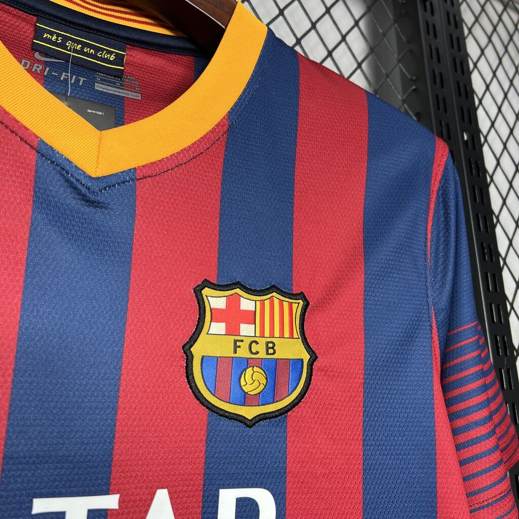 2013/2014 Retro Barcelona Home Football Shirt
