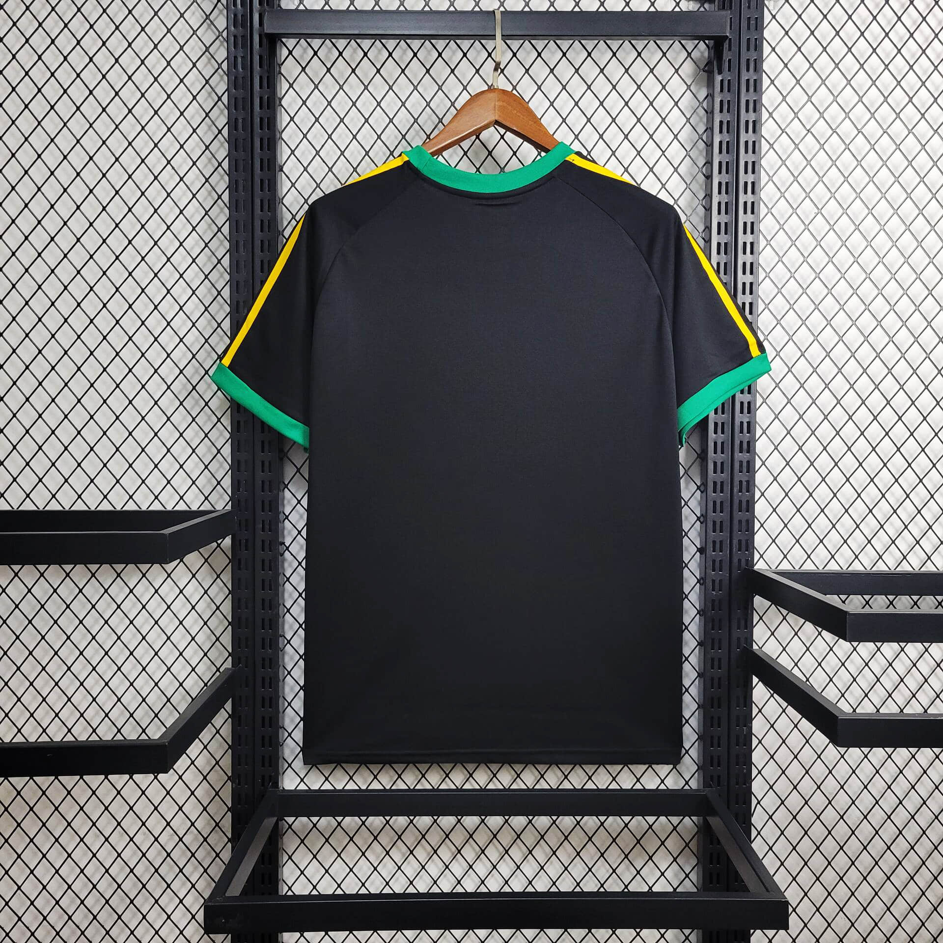 2024 Jamaica Training Wear Black Football Shirt