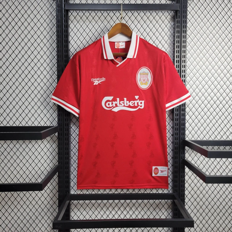 1996/1997 Retro Liverpool Home Football Shirt