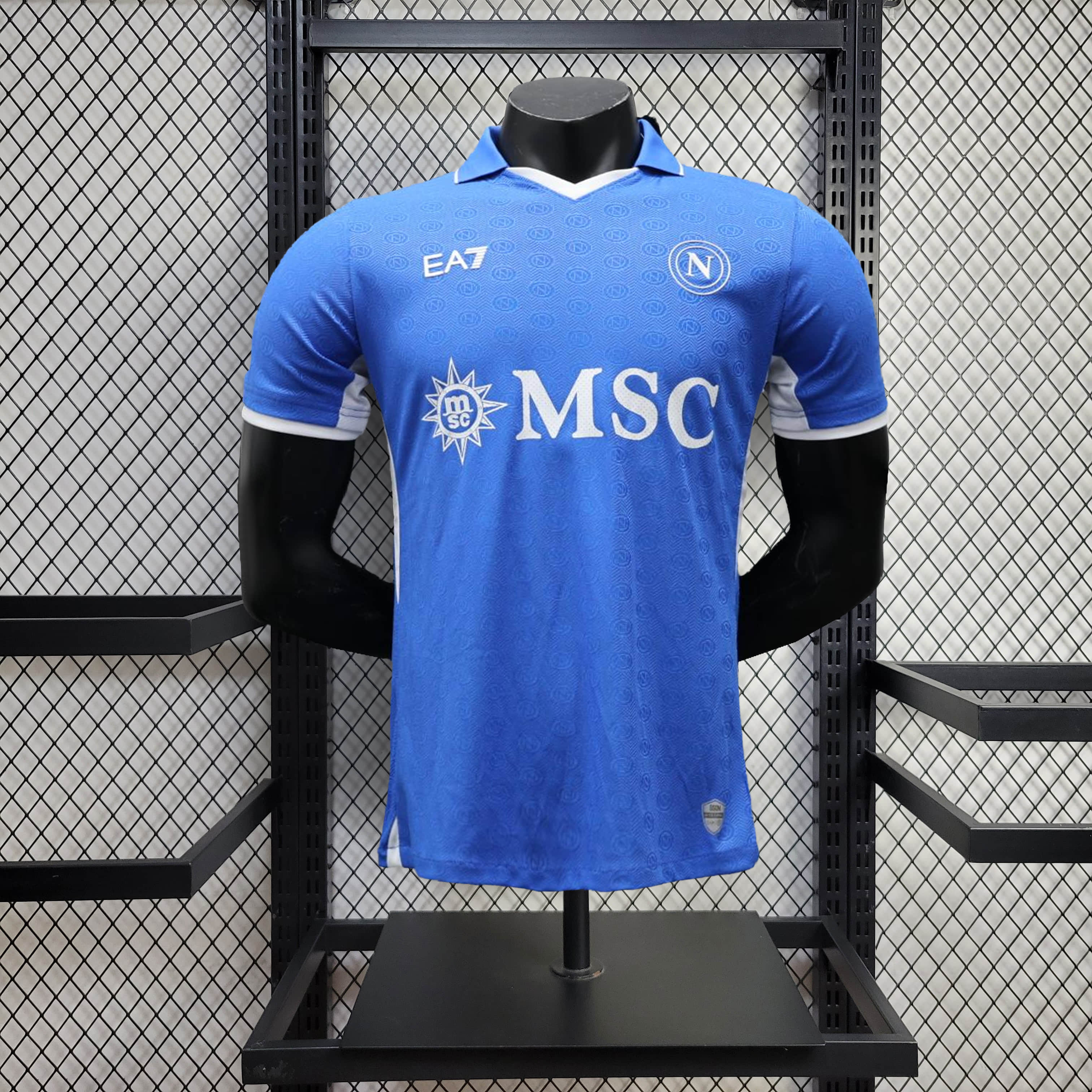 2024/2025 Player Version Napoli Home Football Shirt