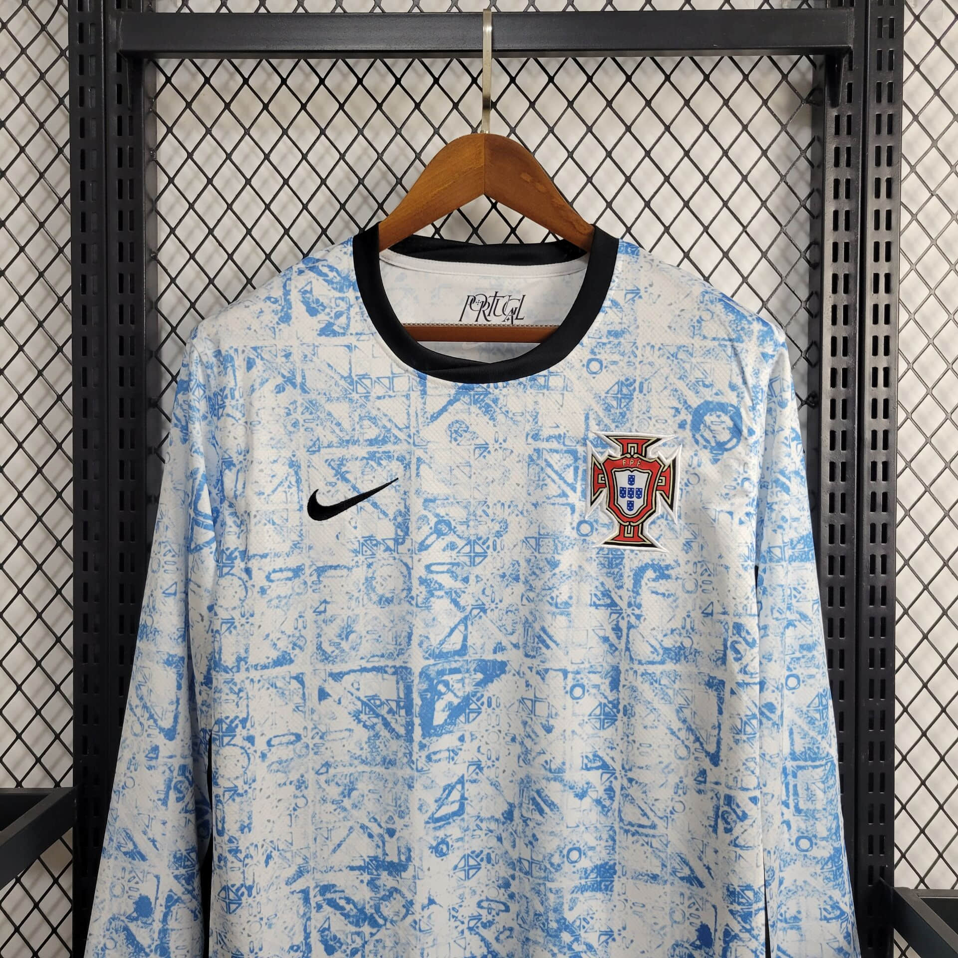 2024 Long Sleeve Portugal Away Football Shirt