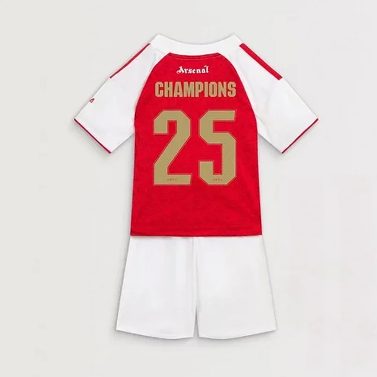 2025/2026 Arsenal Home Football Jersey(Champion 25#)