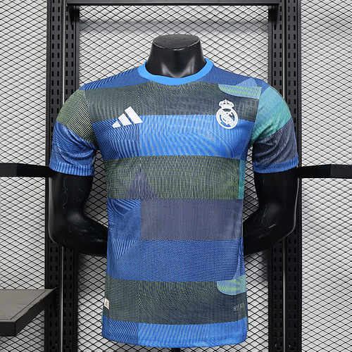 2025/2026 Player Version Real Madrid  Pre-match training suit Football Shirt