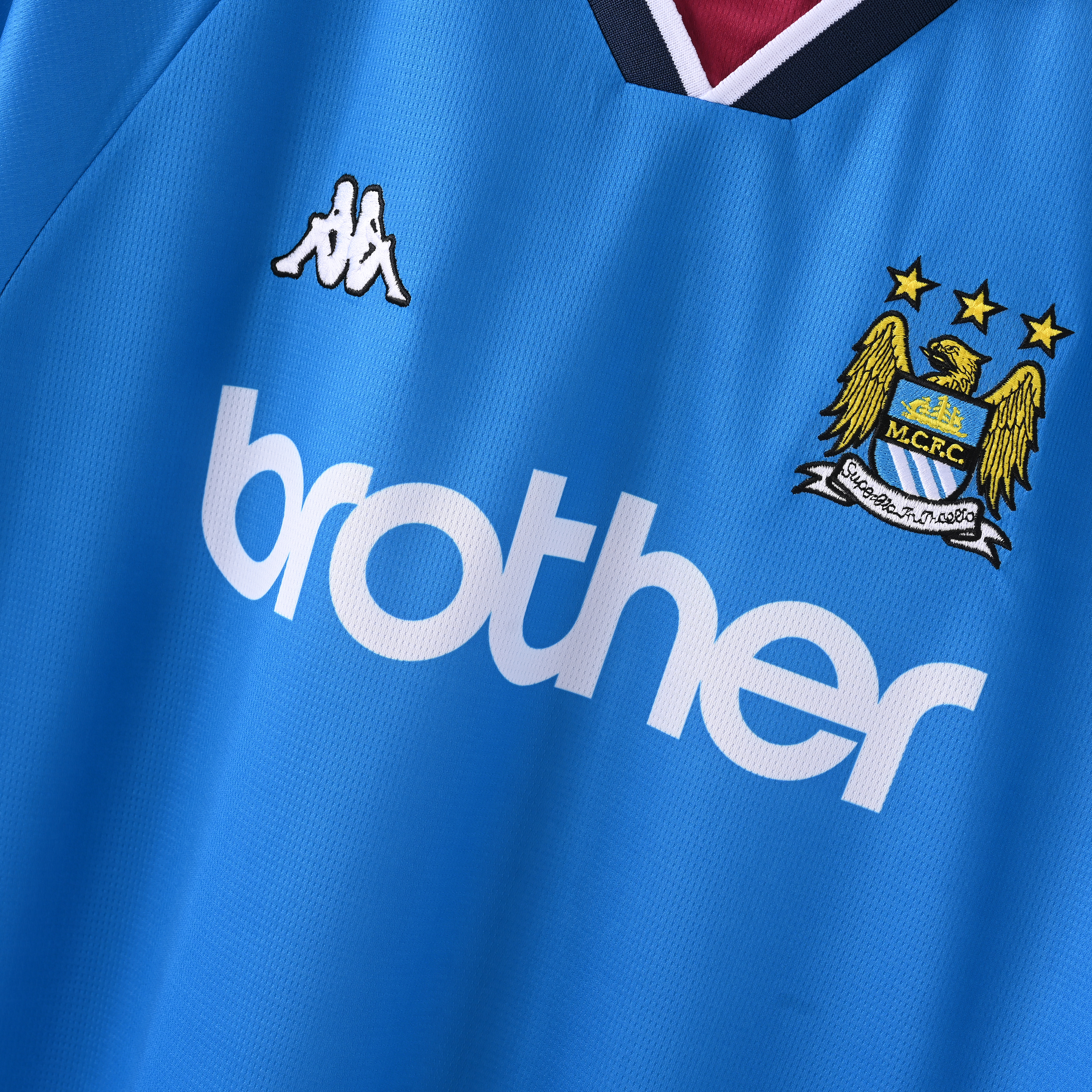 1997/1998 Retro Manchester city HomeFootball shirt 1:1 Thai Quality